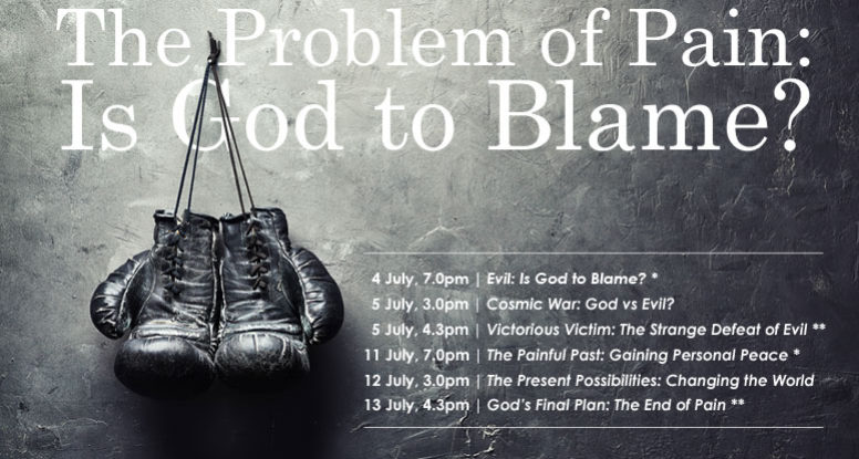 Details for the July series - The Problem of Pain